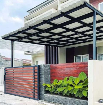 Kanopi Carport Perumahan Modern